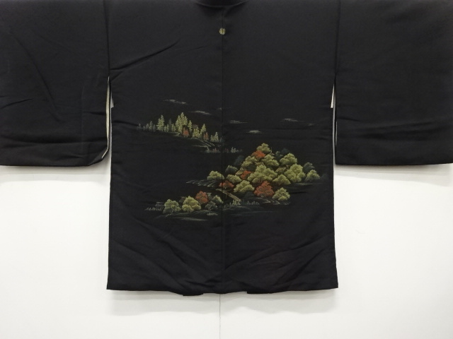 Japanese Kimono / Haori Coat Dochugi Silk